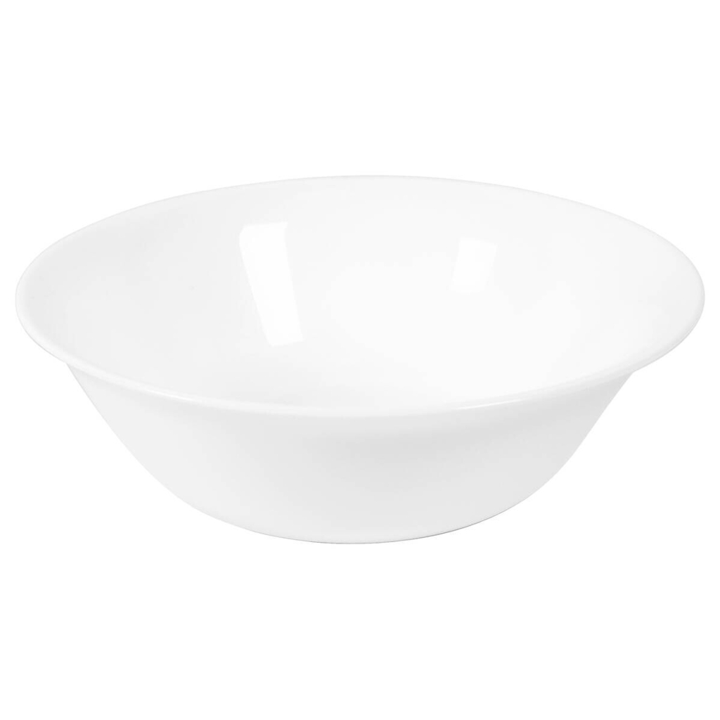 Schale weiß Opal-Hartglas