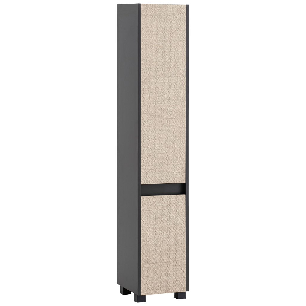 Hochschrank Sander anthrazit Nachbildung B/H/T: ca. 30,2x164,5x33 cm