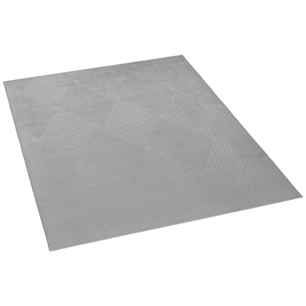 Fellimitat Monaco grau B/L: ca. 160x230 cm