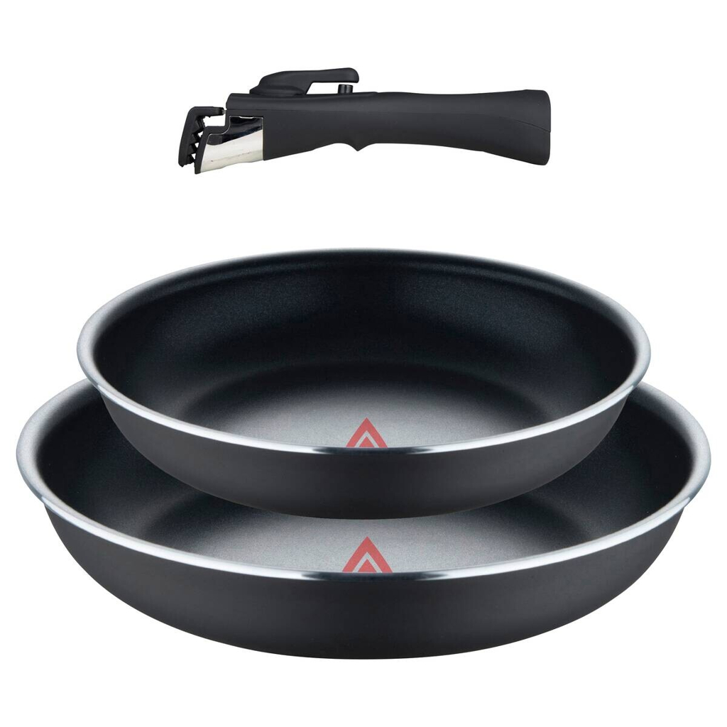 BERGNER Pfannenset CLICK & COOK silber Aluminium 3 tlg.
