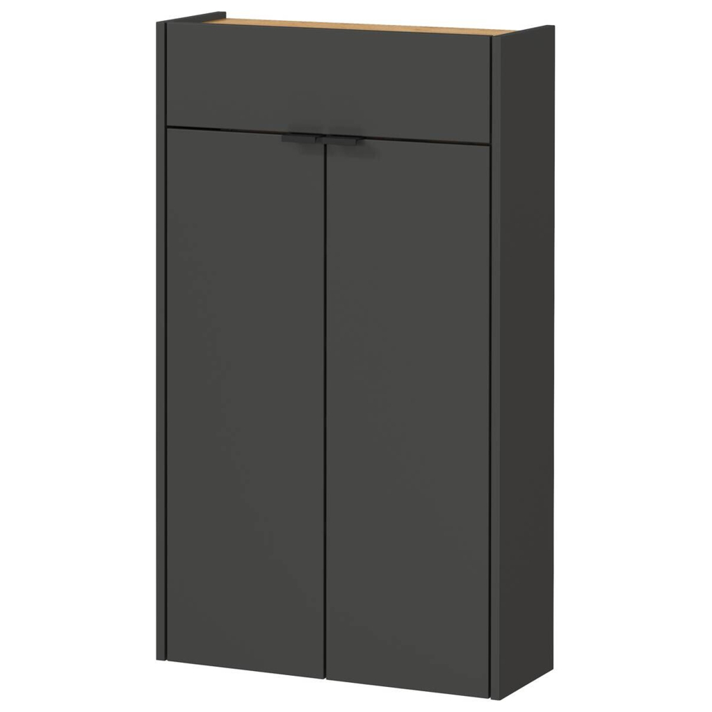 Mehrzweckschrank 1397-549 Graphit Optik Eiche Navarra Nachbildung B/H/T: ca. 56x97x22 cm