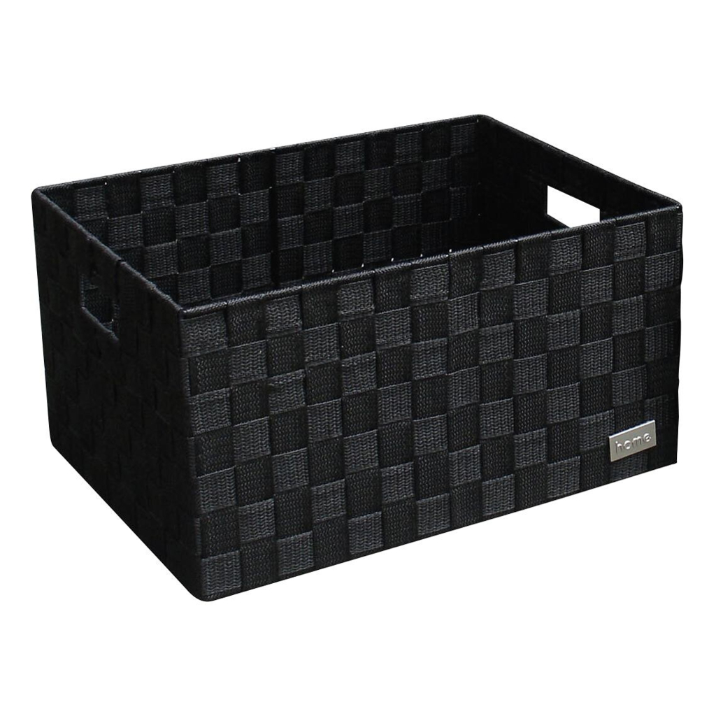 POCOline Aufbewahrungskorb schwarz Nylon B/H/L: ca. 20x28x38 cm