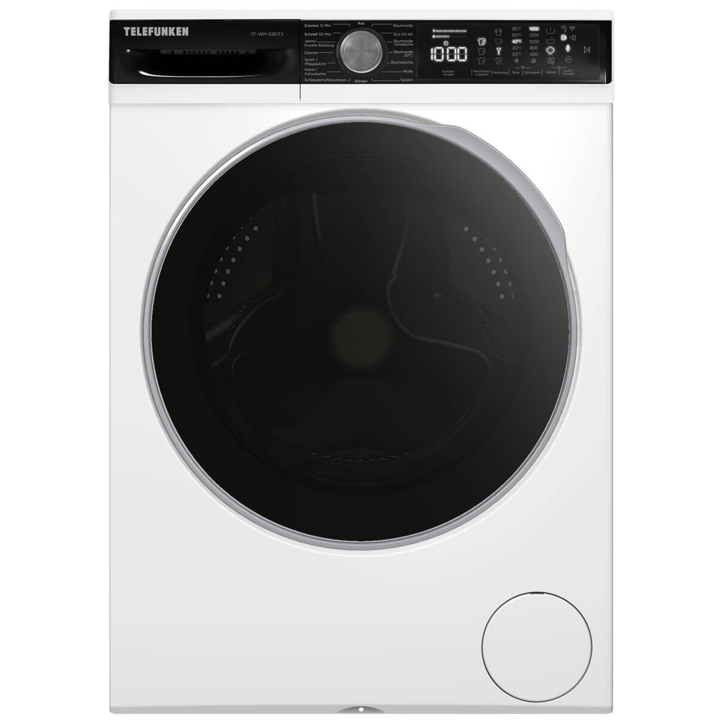 Telefunken Waschmaschine TF-WM-5561T3 weiß B/H/T: ca. 59,7x84,5x55,7 cm ca. 80 kg