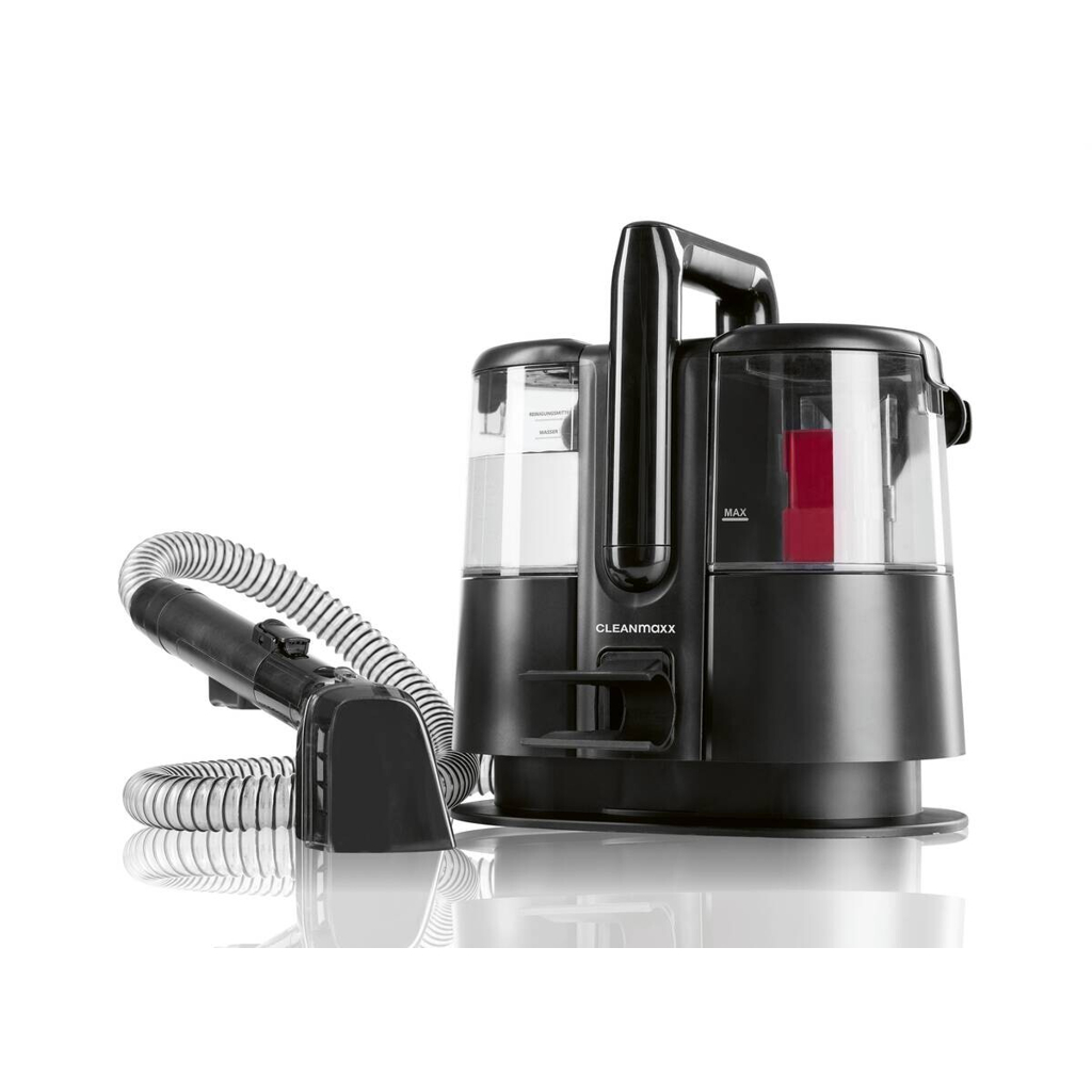 CLEANmaxx Polster -und Teppichreiniger schwarz rot Kunststoff B/H/L: ca. 33,5x33x29,5 cm