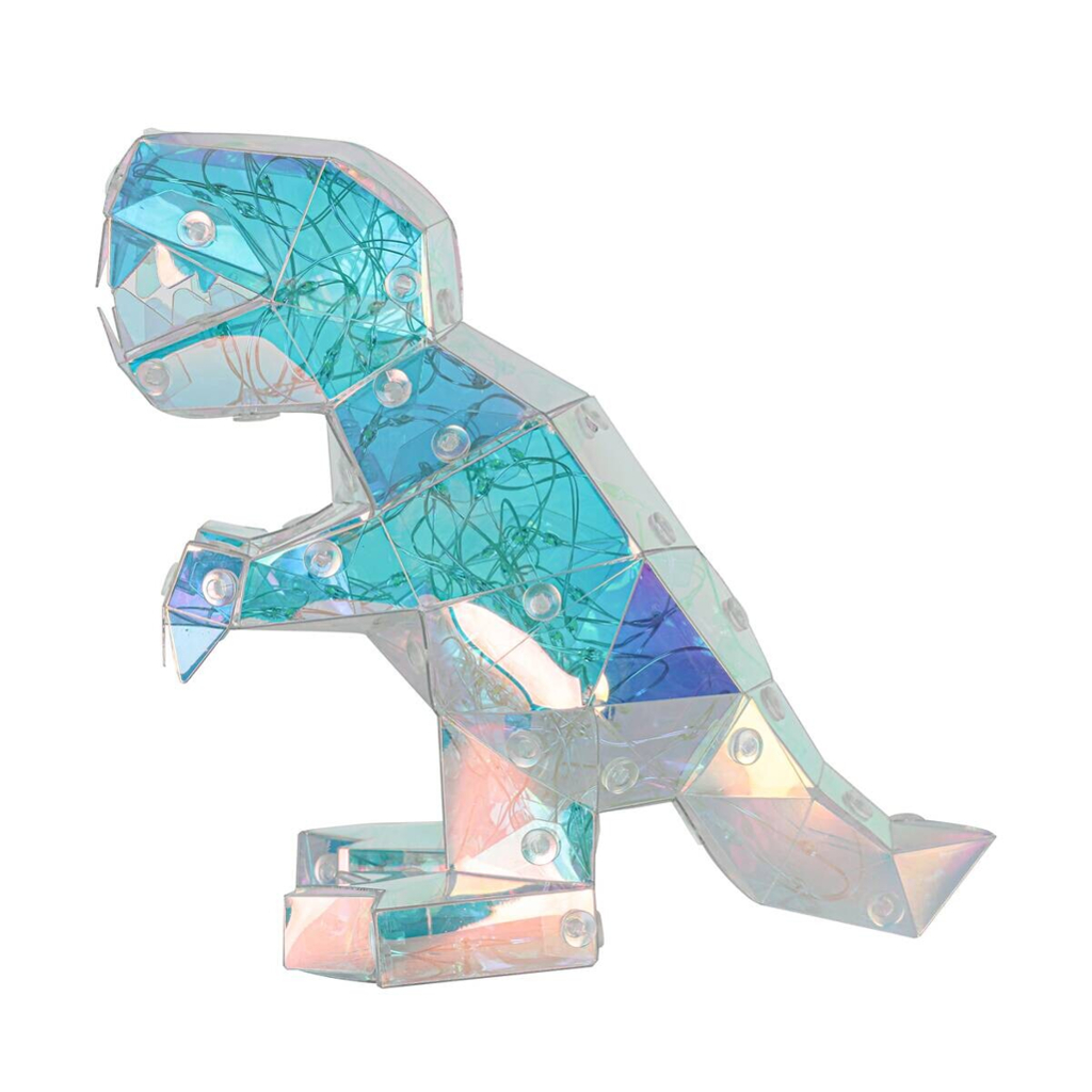 Nolo LED-Dekoleuchte Dino transparent pearl B/H/T: ca. 18,5x15x8 cm