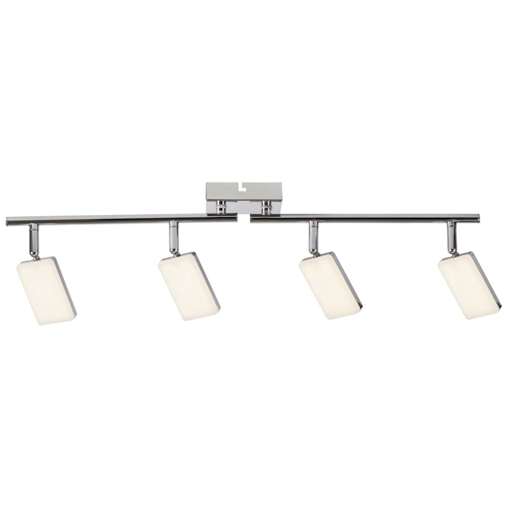 POCOline LED-Spot 4-flg. Chrissy Chrom Metall Kunststoff L: ca. 63 cm 4 Brennstellen