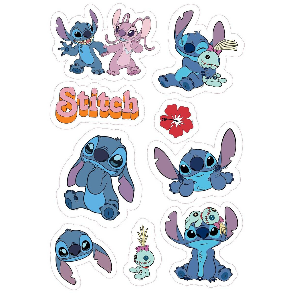 Wandsticker Lilo & Stitch B/L: ca. 50x70 cm