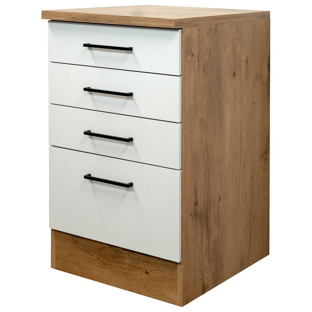 Schubkastenschrank Avila Magnolie matt B/H/T: ca. 50x85x60 cm