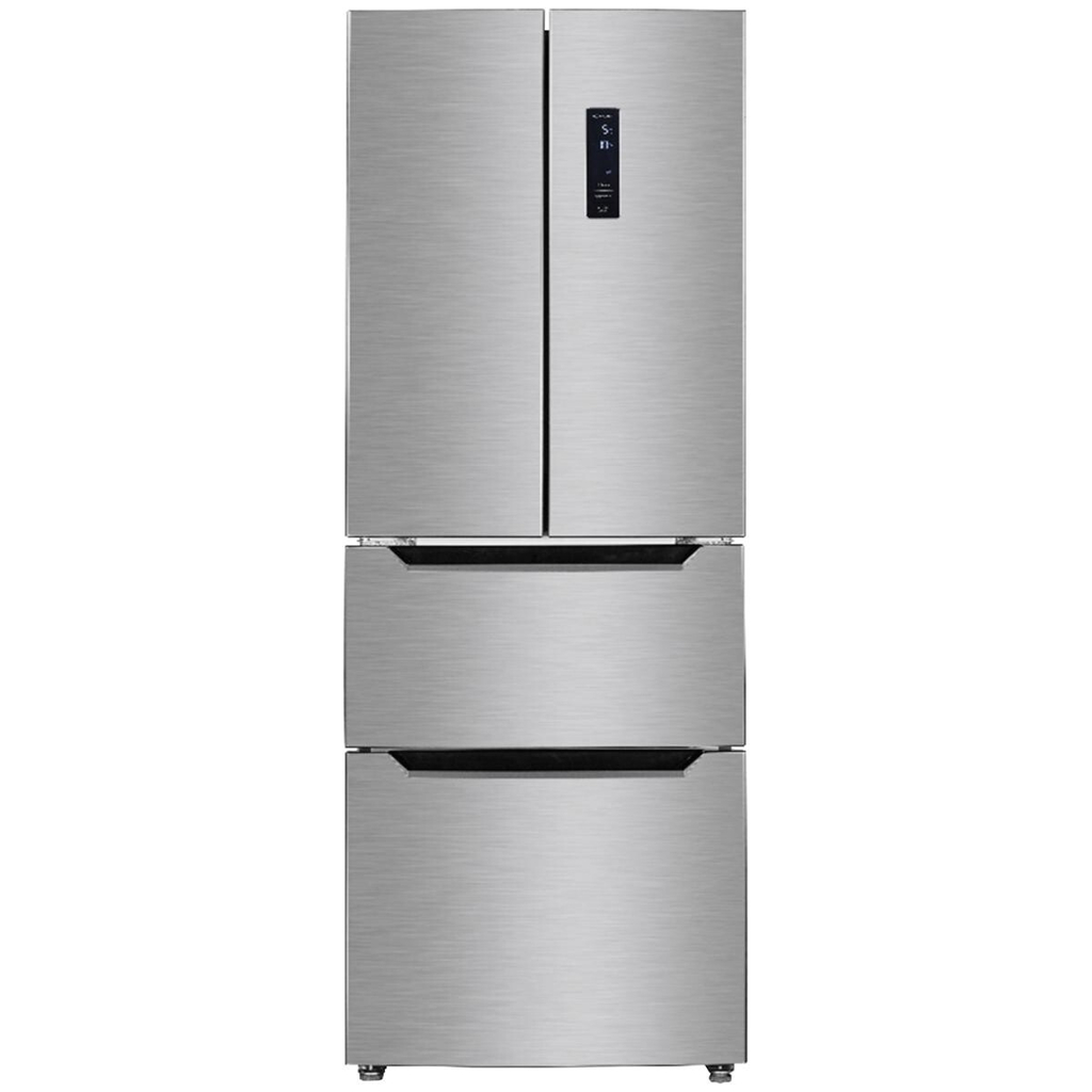 Wolkenstein Kühl-/Gefrierkombination FD351.4A++ Inox B/H/T: ca. 64x186x69 cm