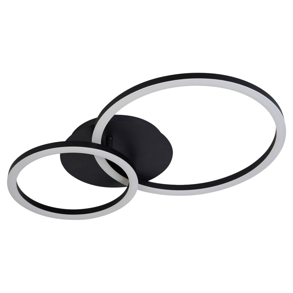 POCOline LED-Deckenleuchte Nio schwarz B/H/L: ca. 40x11,5x58 cm