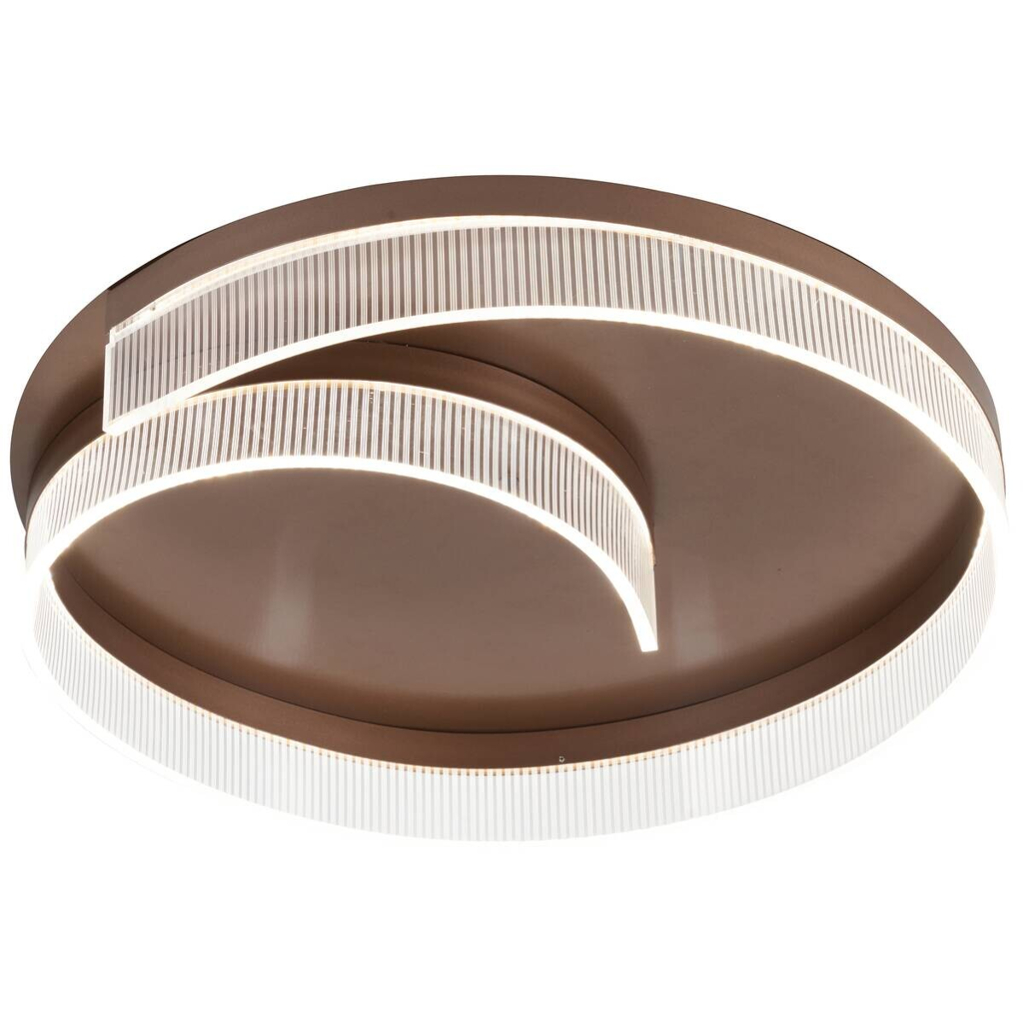 POCOline LED-Deckenleuchte Alena Cappuccino Metall H/D: ca. 10x50 cm