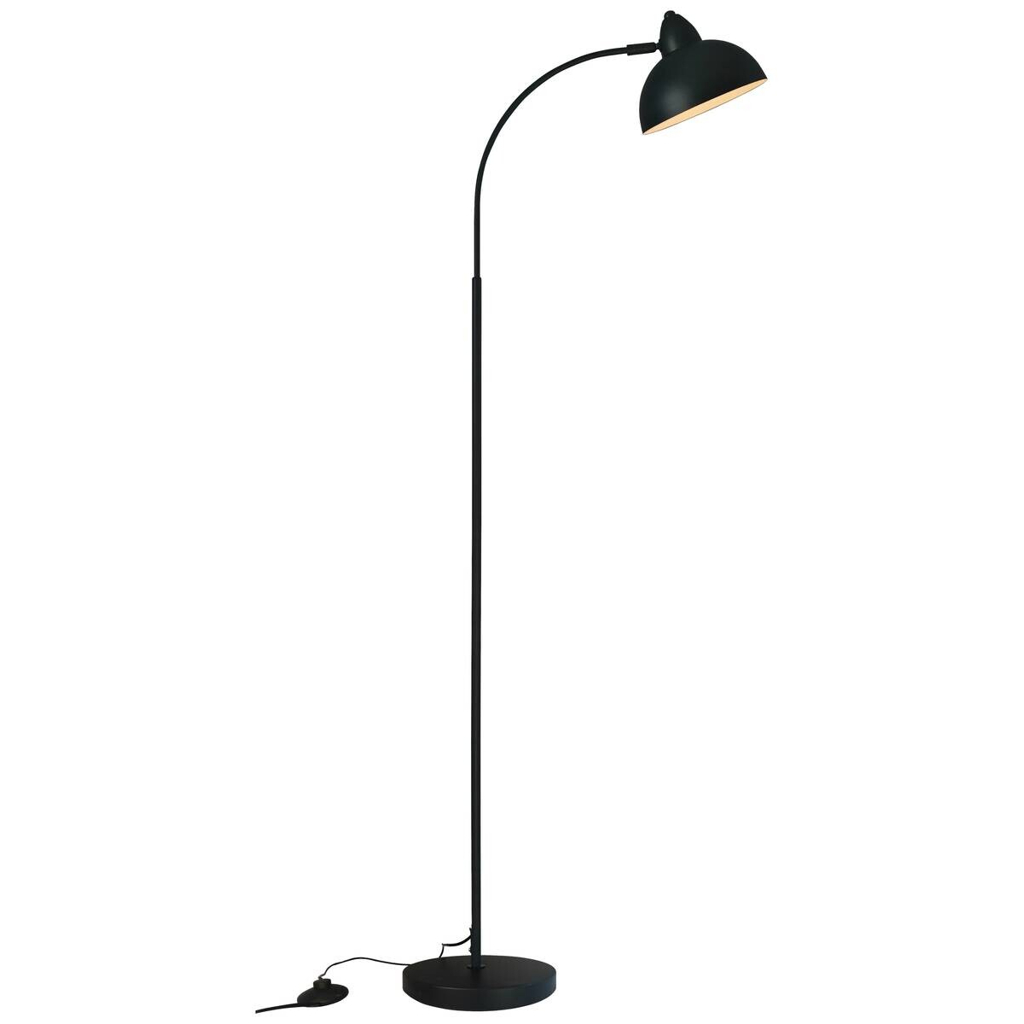 POCOline Stehlampe Fabienne schwarz Metall B/H/L: ca. 54x150x54 cm E27 1 Brennstellen