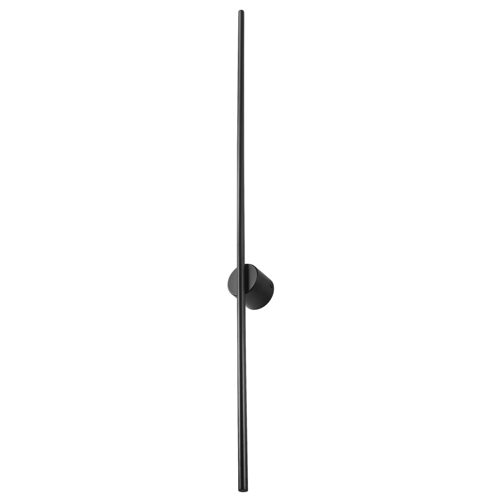 Lamkur LED-Wandleuchte Lana schwarz Metall H/L: ca. 120x7 cm 1 Brennstellen