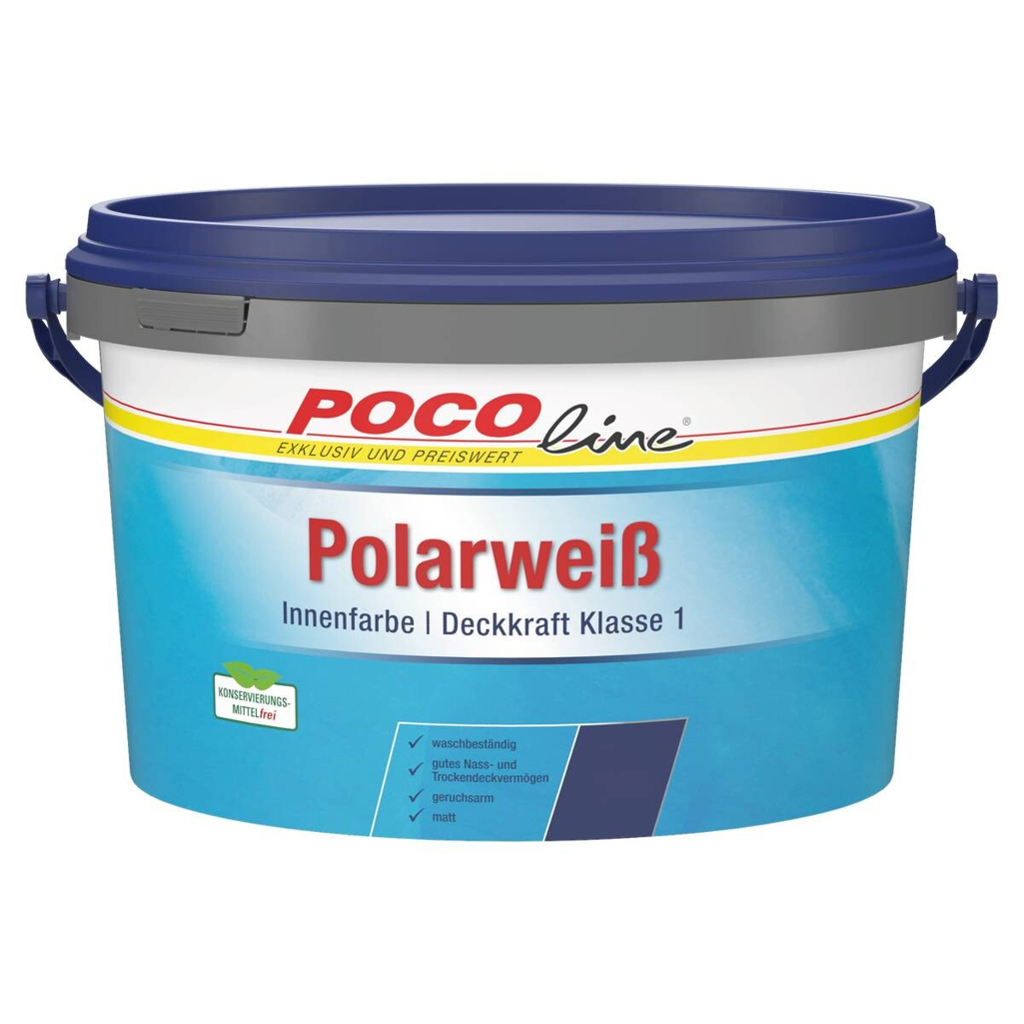 POCOline Raumfarbe weiß ca. 5 l