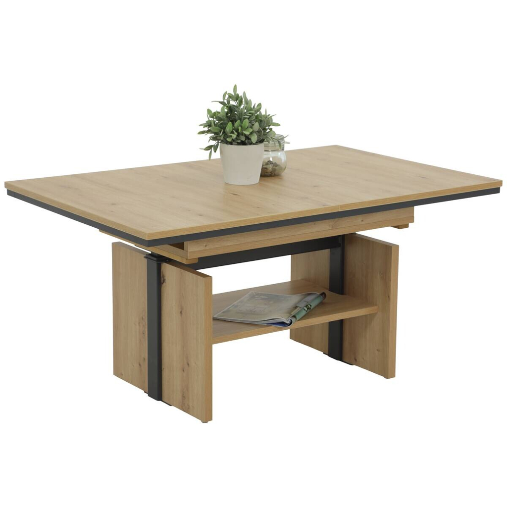 Couchtisch Ingo braun B/H/T: ca. 150x73x69 cm
