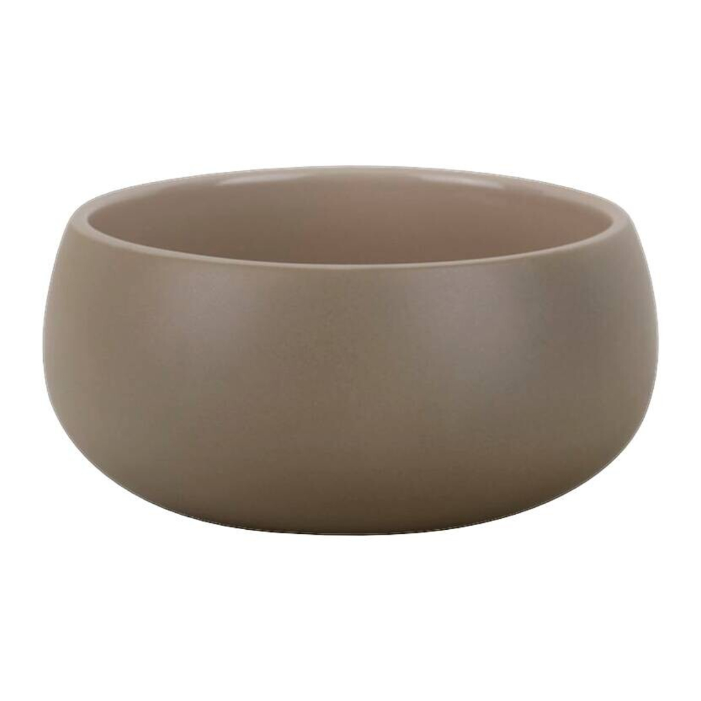 Schale beige Steinzeug D: ca. 12,5 cm