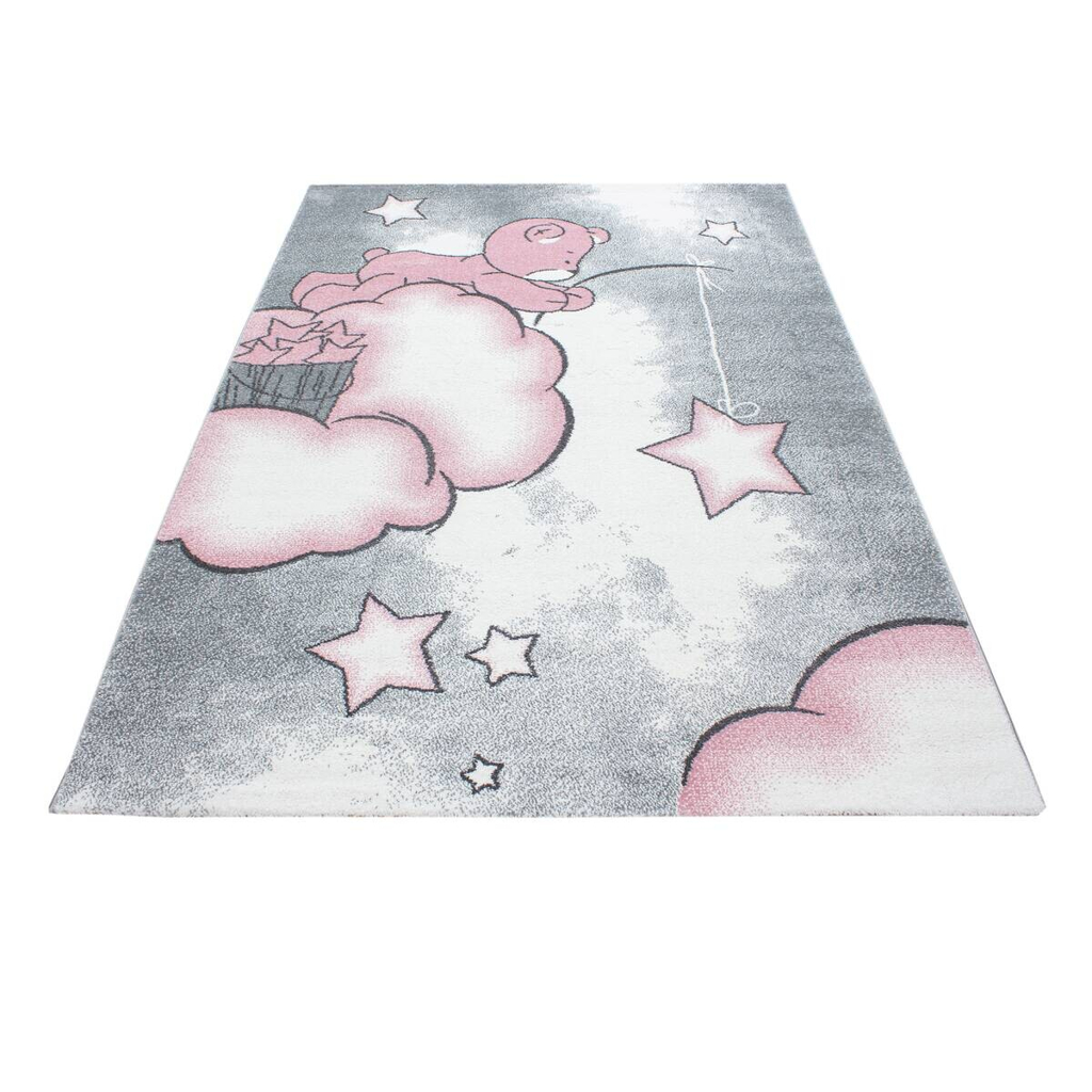 Ayyildiz Teppich KIDS pink B/L: ca. 140x200 cm