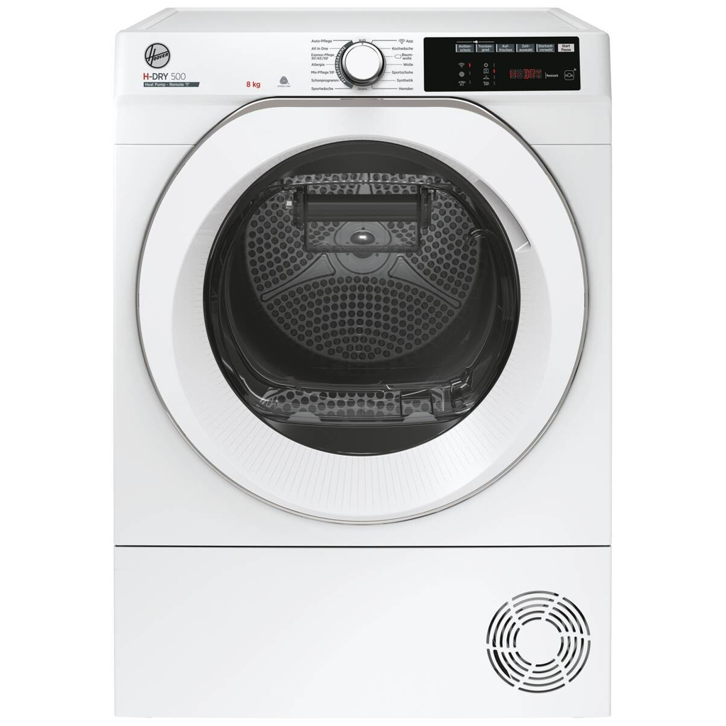Hoover Wärmepumpentrockner NDEH8A2TCES-84 weiß B/H/T: ca. 60x85x59 cm ca. 8 kg