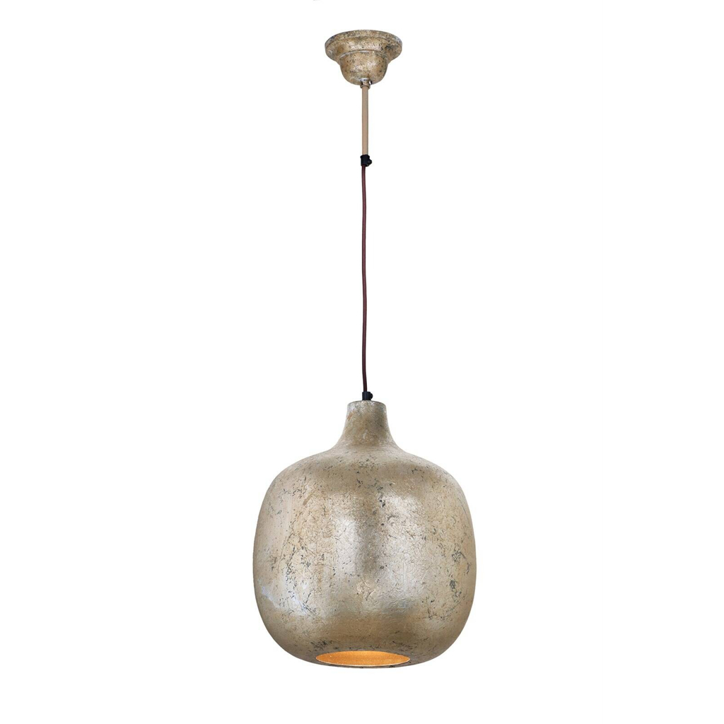 Kayoom Pendelleuchte bronze Eisen B/H/L: ca. 34x38x34 cm E27 1 Brennstellen