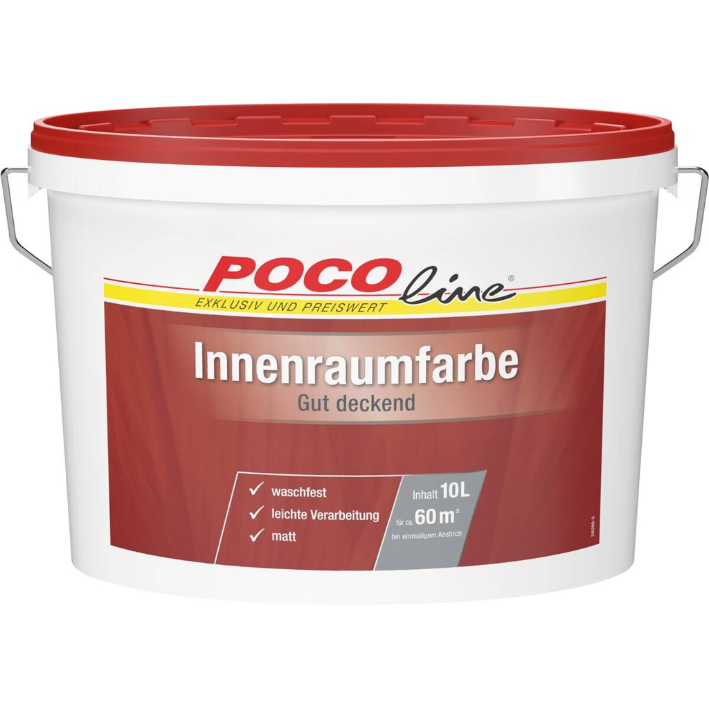 POCOline Raumfarbe Innenraumfarbe weiß ca. 10 l 496452300