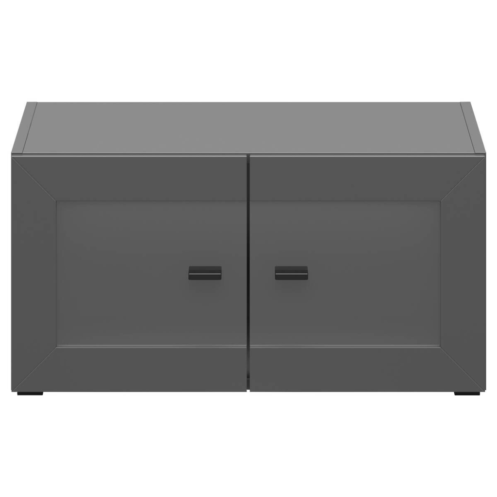 Vitrine System 64 anthrazit matt B/H/T: ca. 64x32x35 cm