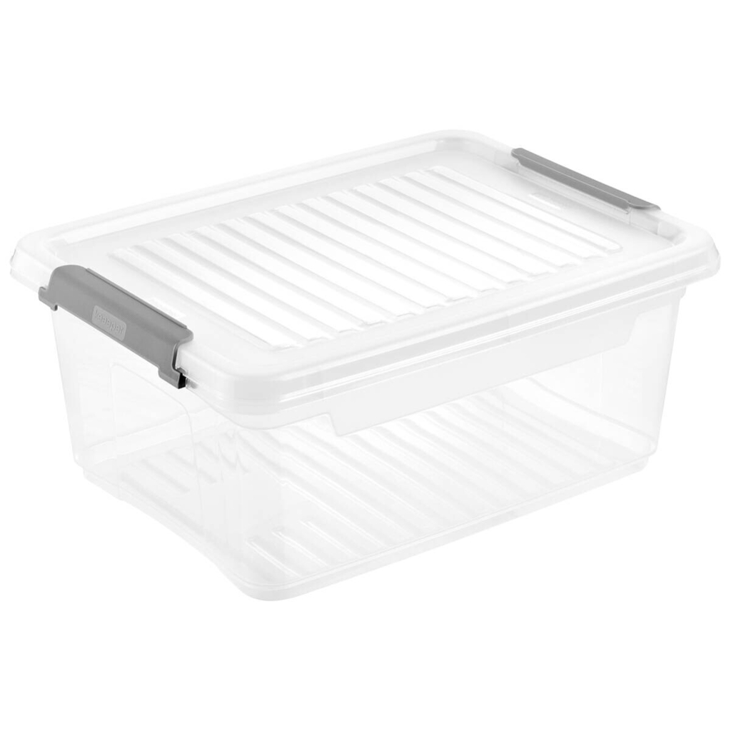 Aufbewahrungsbox transparent B/H/L: ca. 28,5x16x37,5 cm