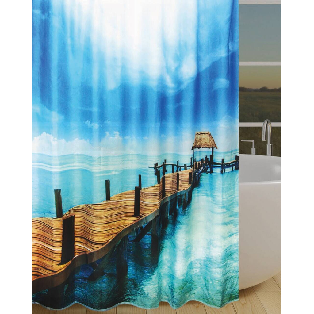 Acus Duschvorhang Steg Polyester