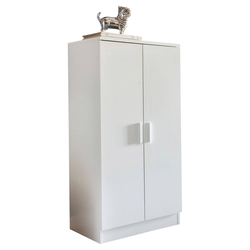 Schuhschrank weiß B/H/T: ca. 55x108x35 cm