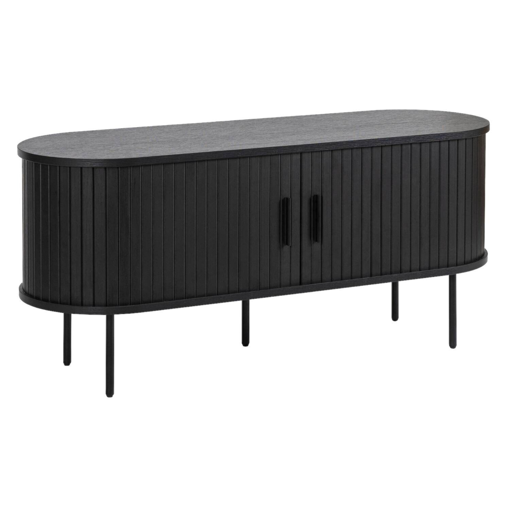 Lowboard SELVA schwarz B/H/T: ca. 120x54x60 cm
