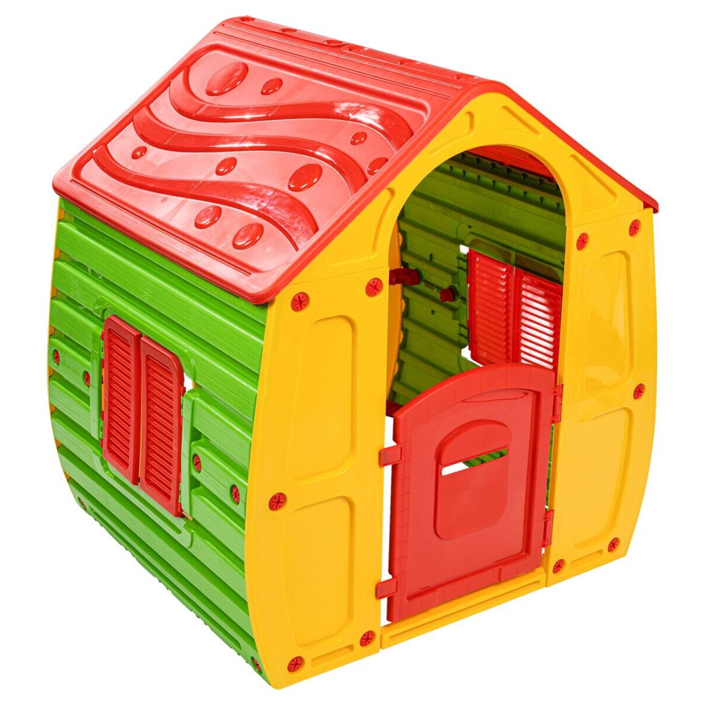 Kinderspielhaus bunt