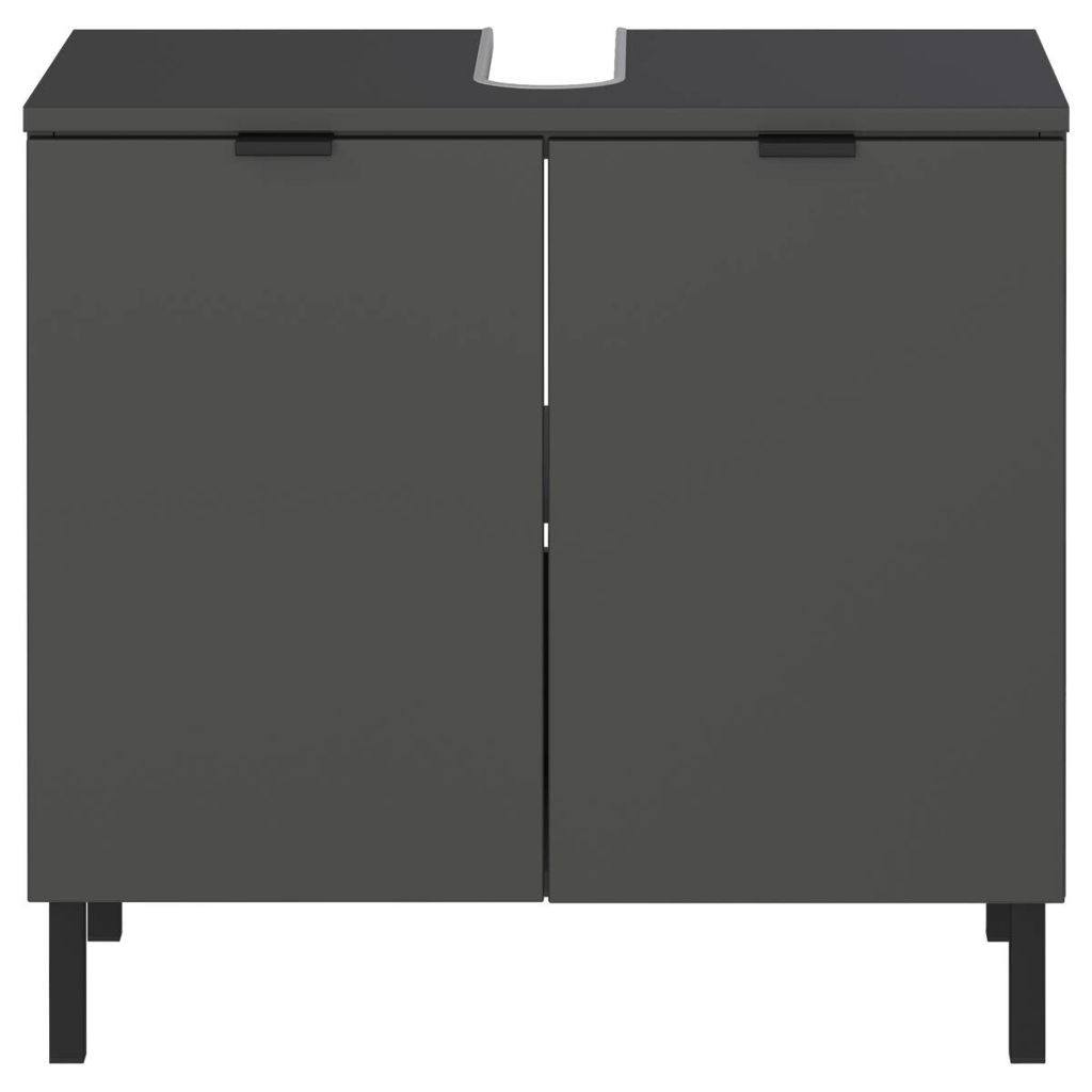 Waschbeckenunterschrank 1980-547 Graphit B/H/T: ca. 60x56x34 cm