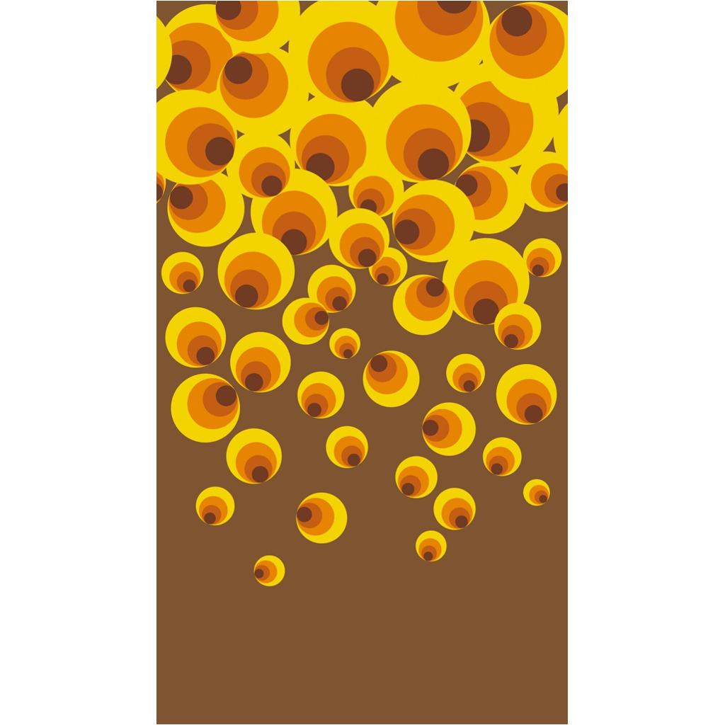 Livingwalls Fototapete Vintage gelb braun orange B/L: ca. 280x159 cm