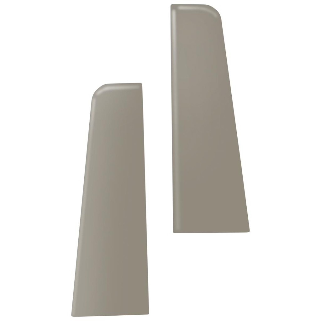 Endstück beige L/B/H: ca. 0,77x1,78x5,96 cm