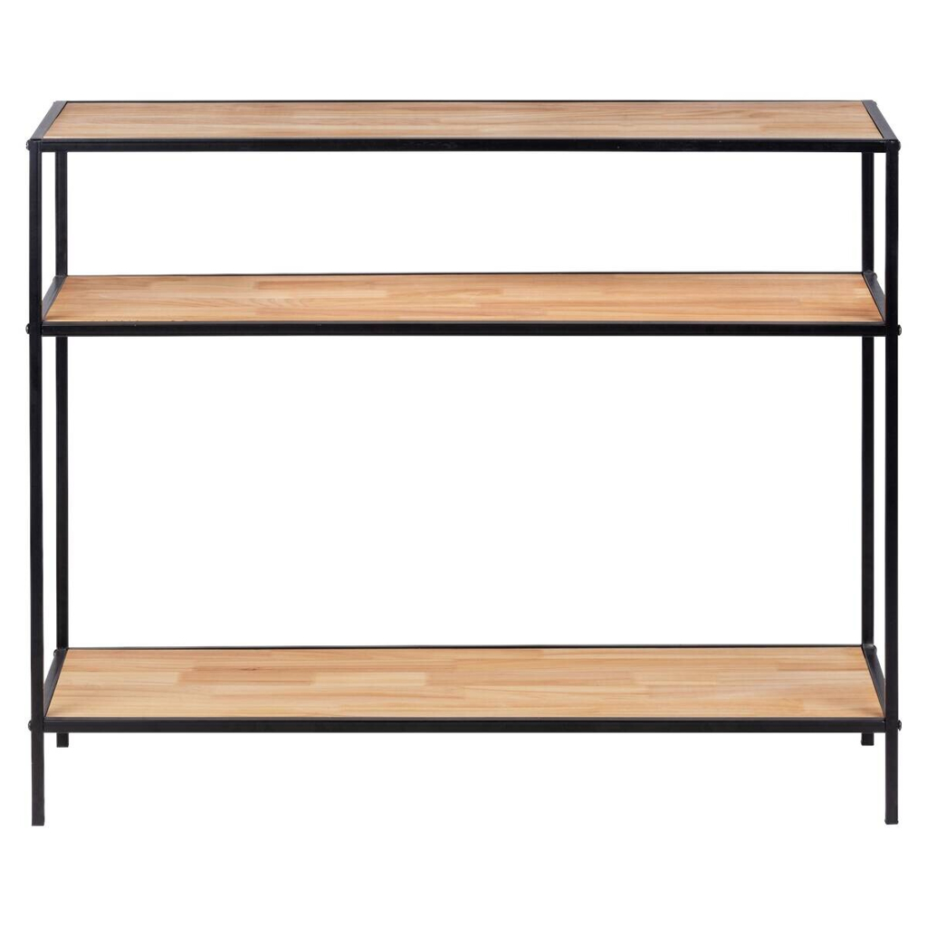 Konsolentisch Geo schwarz kiefer Nachbildung B/H/T: ca. 100x80x35 cm