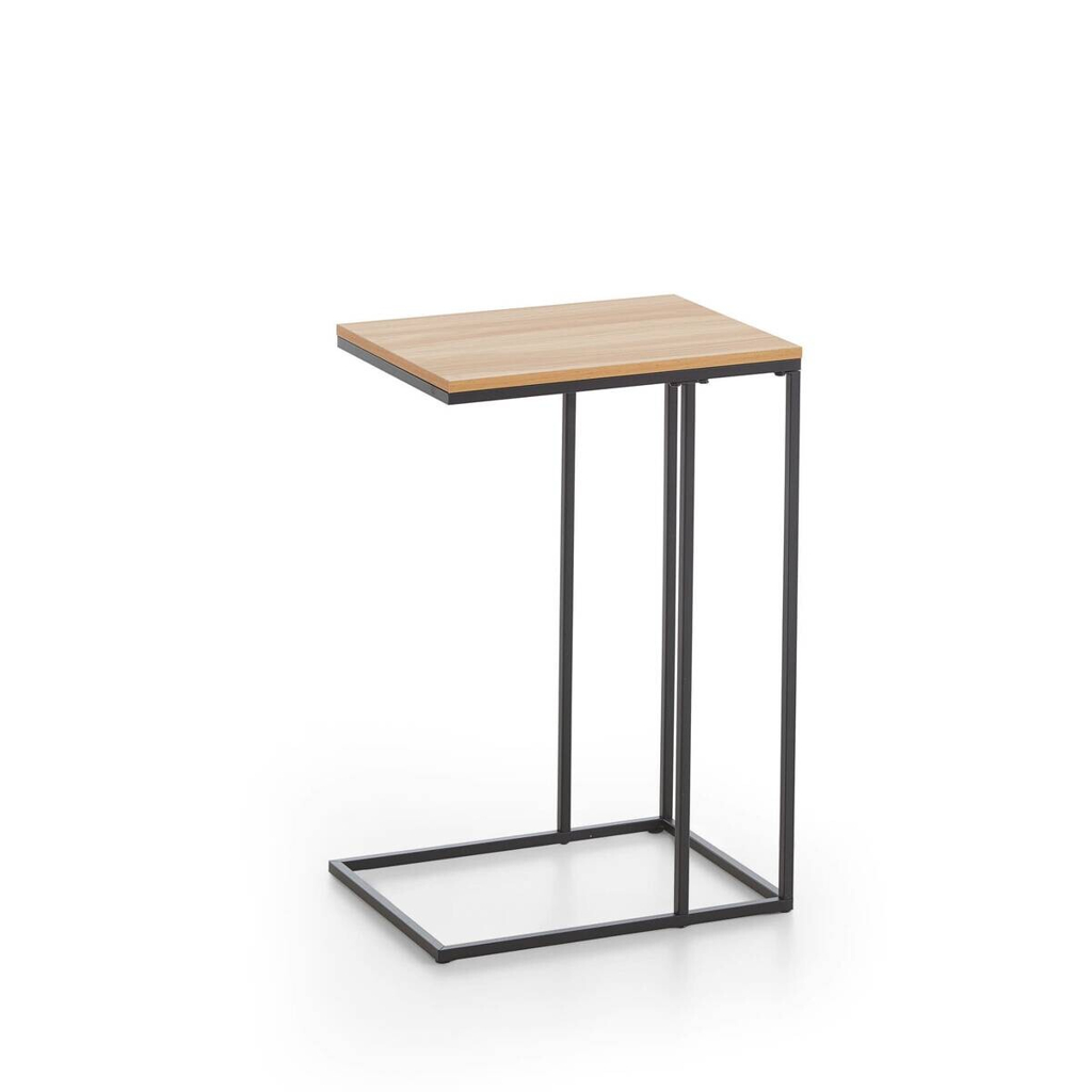 Couchtisch schwarz Artisan Nachbildung B/H/T: ca. 30x58x40 cm