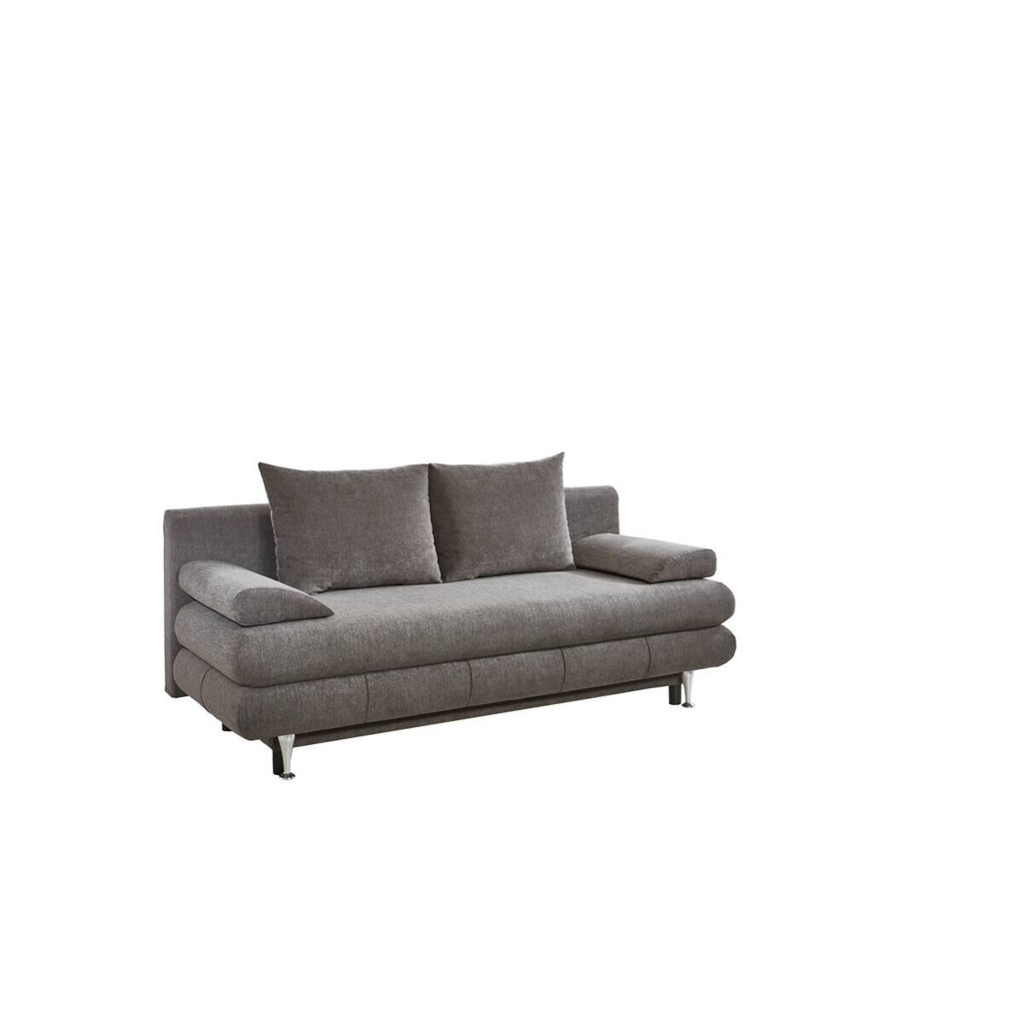 Schlafsofa Benfeld taupe Microfaser B/H/T: ca. 190x93x92 cm