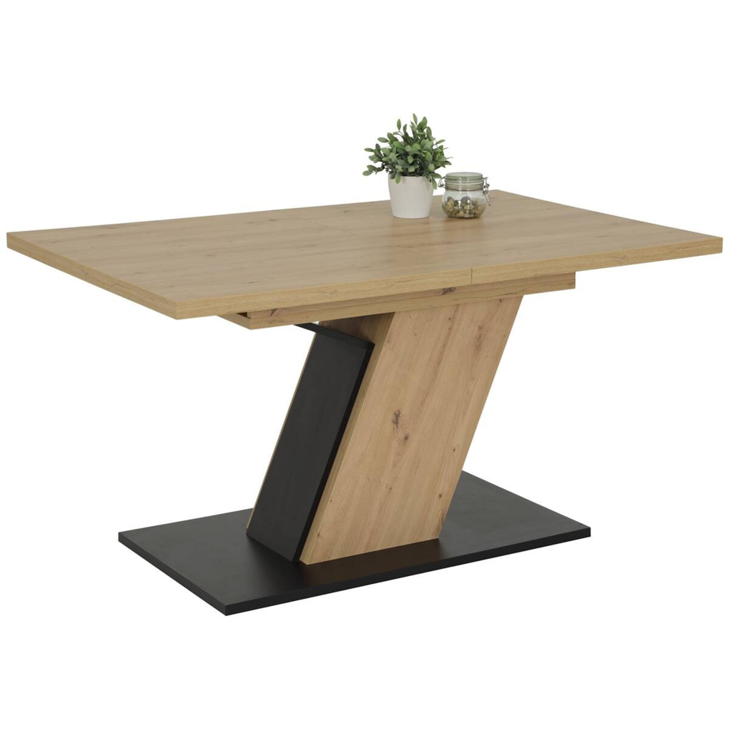 Esstisch JEANETTE Eiche Artisan Nachbildung B/H/T: ca. 140x76x90 cm