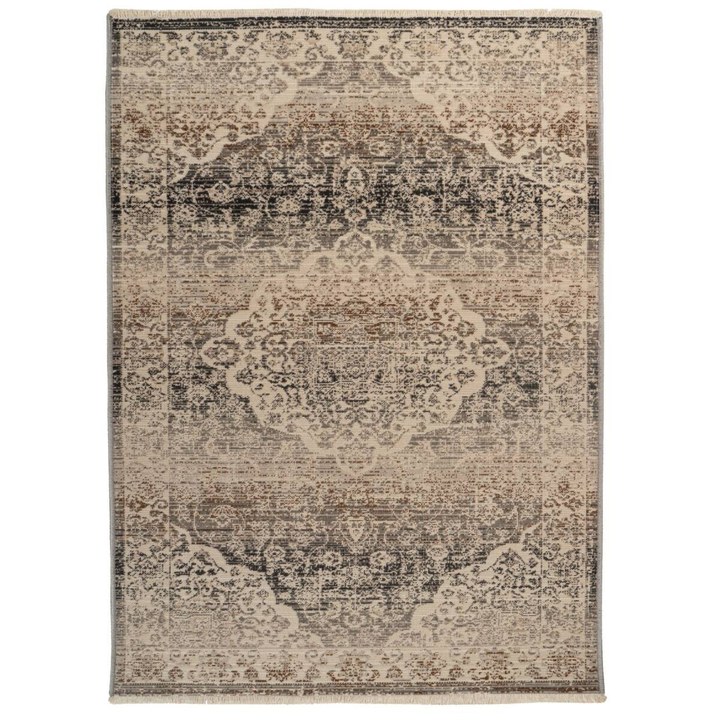 Kayoom Kurzflorteppich Charin 725 beige B/H/L: ca. 80x0,35x150 cm