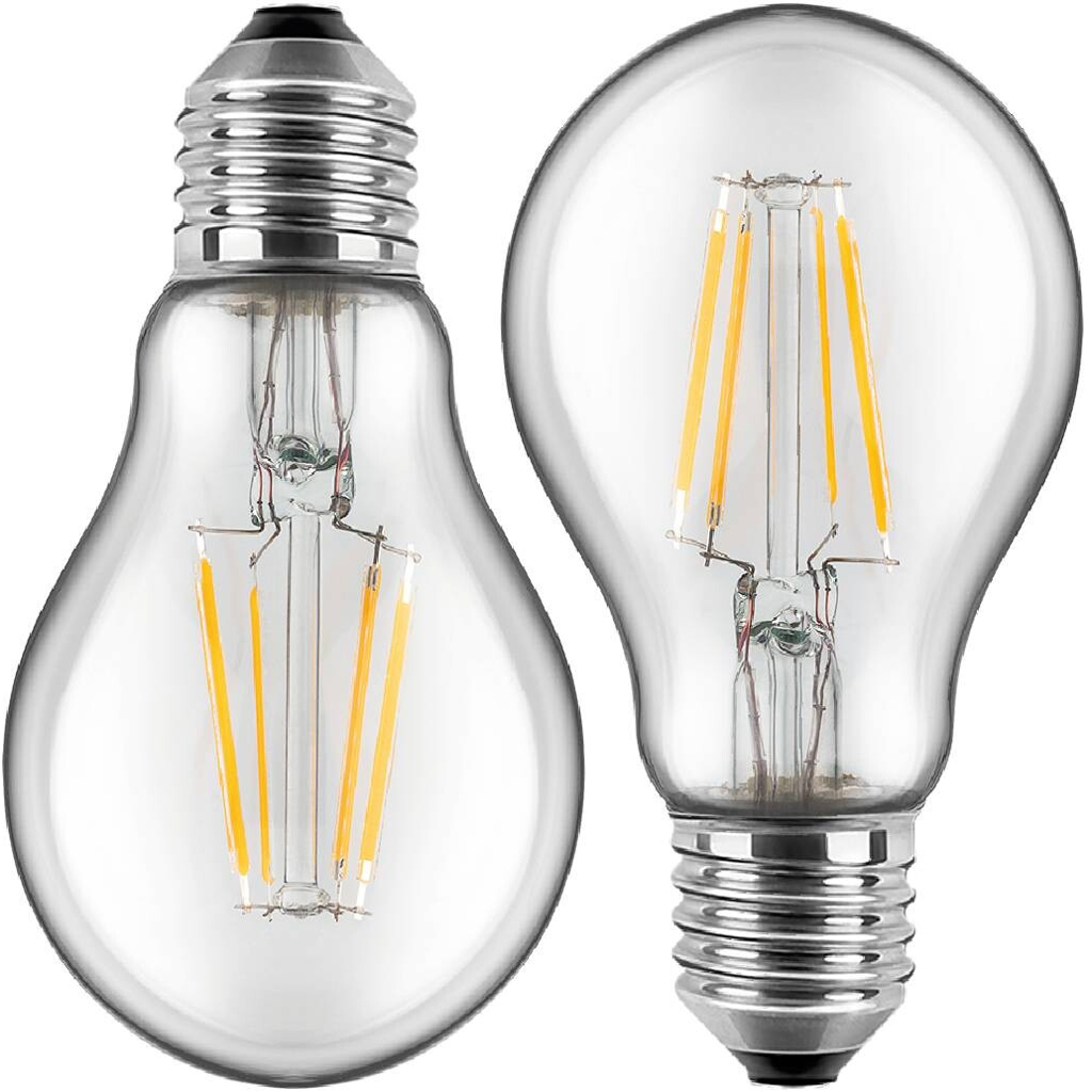 Blulaxa LED-Leuchtmittel Filamentlampe 48451 2er Pack E27