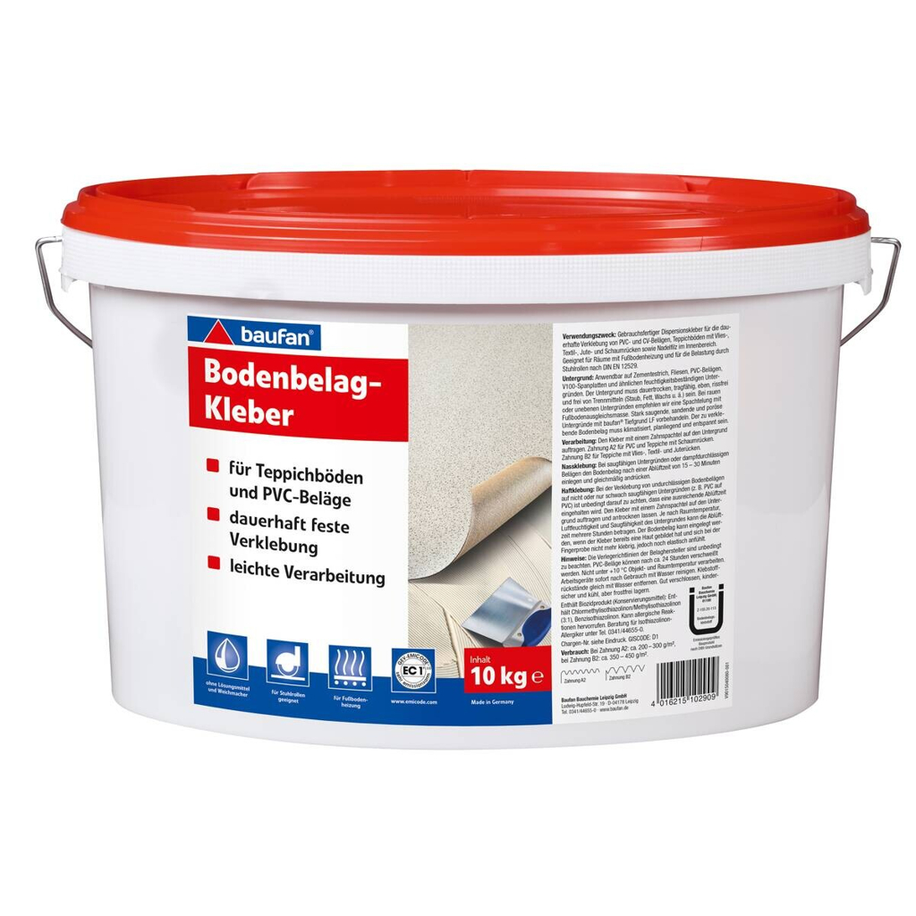 Baufan Kleber reicht für ca. 30qm 601279903