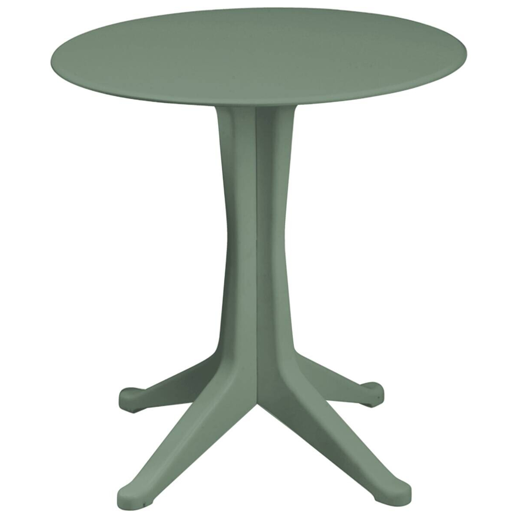 ProGarden Gartentisch Levante grün Kunststoff D: ca. 70 cm
