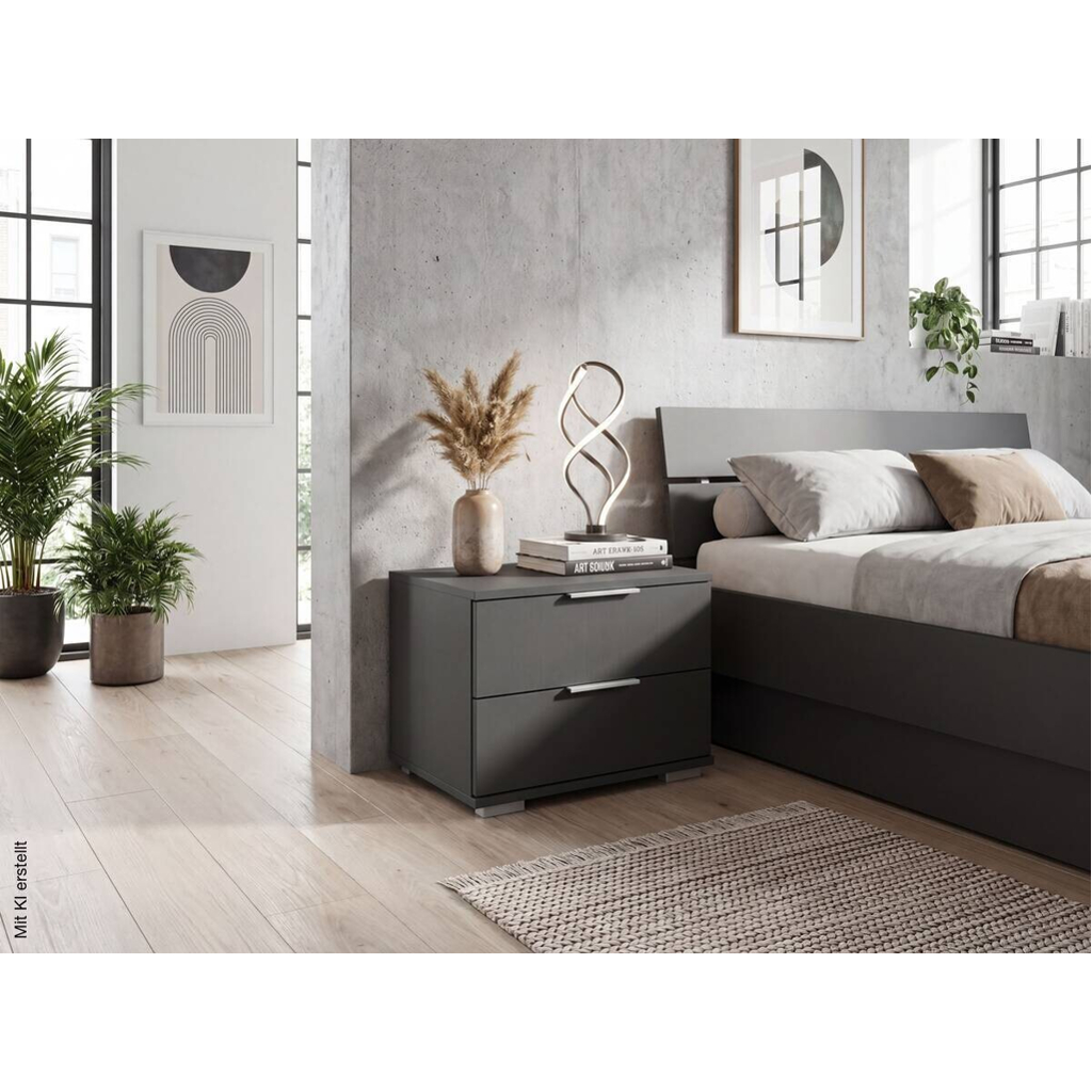 Nachtkonsole Easy Plus Graphit B/H/T: ca. 52x40x38 cm