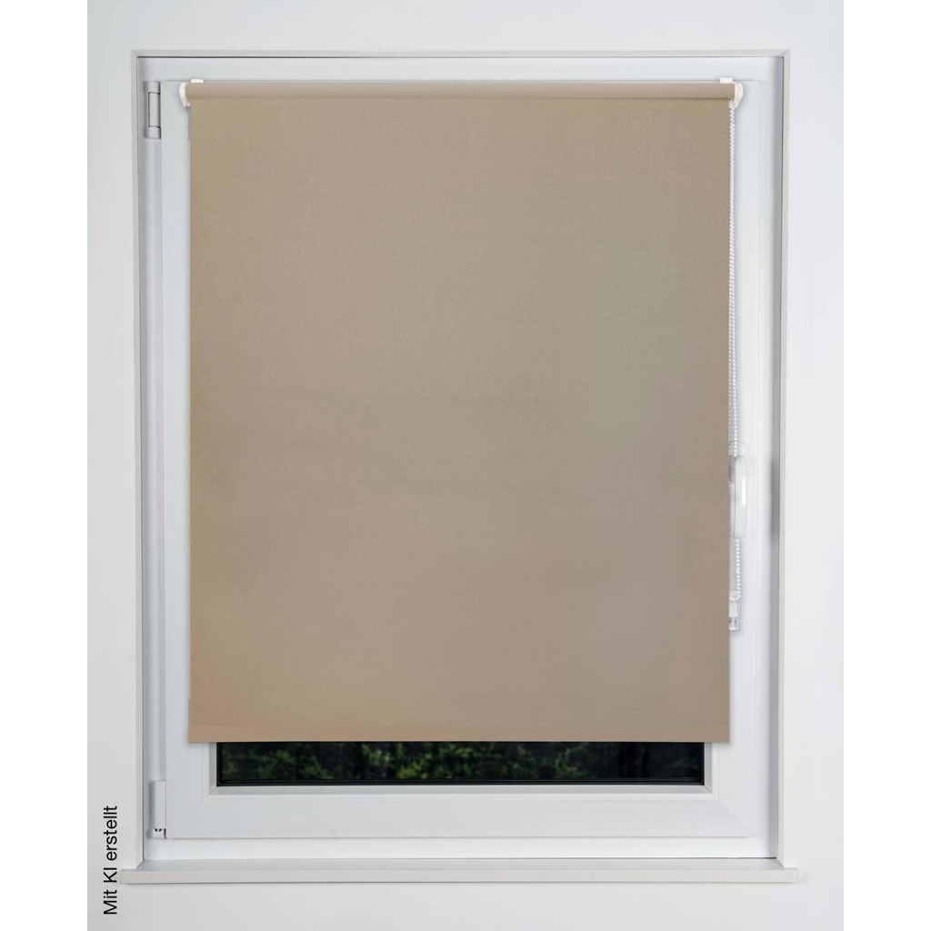 Tageslichtrollo zum klemmen sand B/L: ca. 75x160 cm