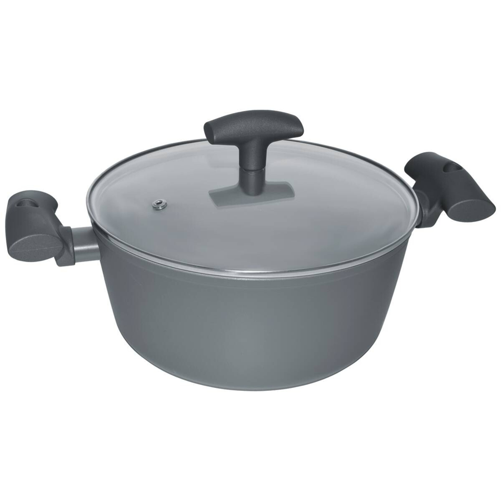 MICHELINO Topf grau Aluminium