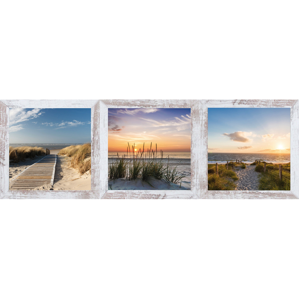 Bönninghoff Gerahmtes Bild Strand B/L: ca. 23x23 cm
