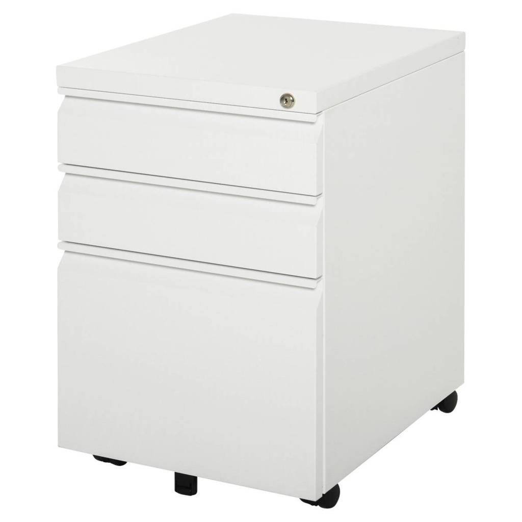 Rollcontainer 924-024WT weiß B/H/T: ca. 39x60x48 cm