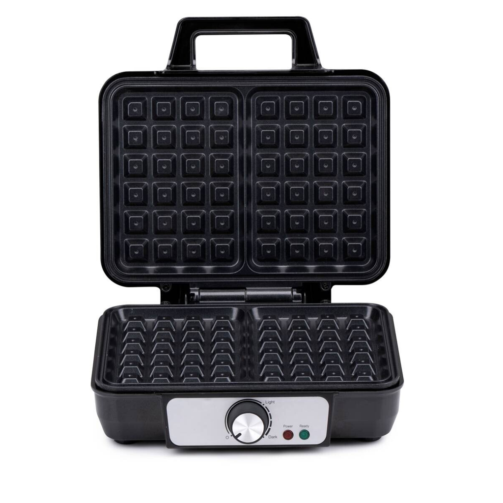 alpina Waffelautomat schwarz Alu B/H/L: ca. 24x10x24 cm
