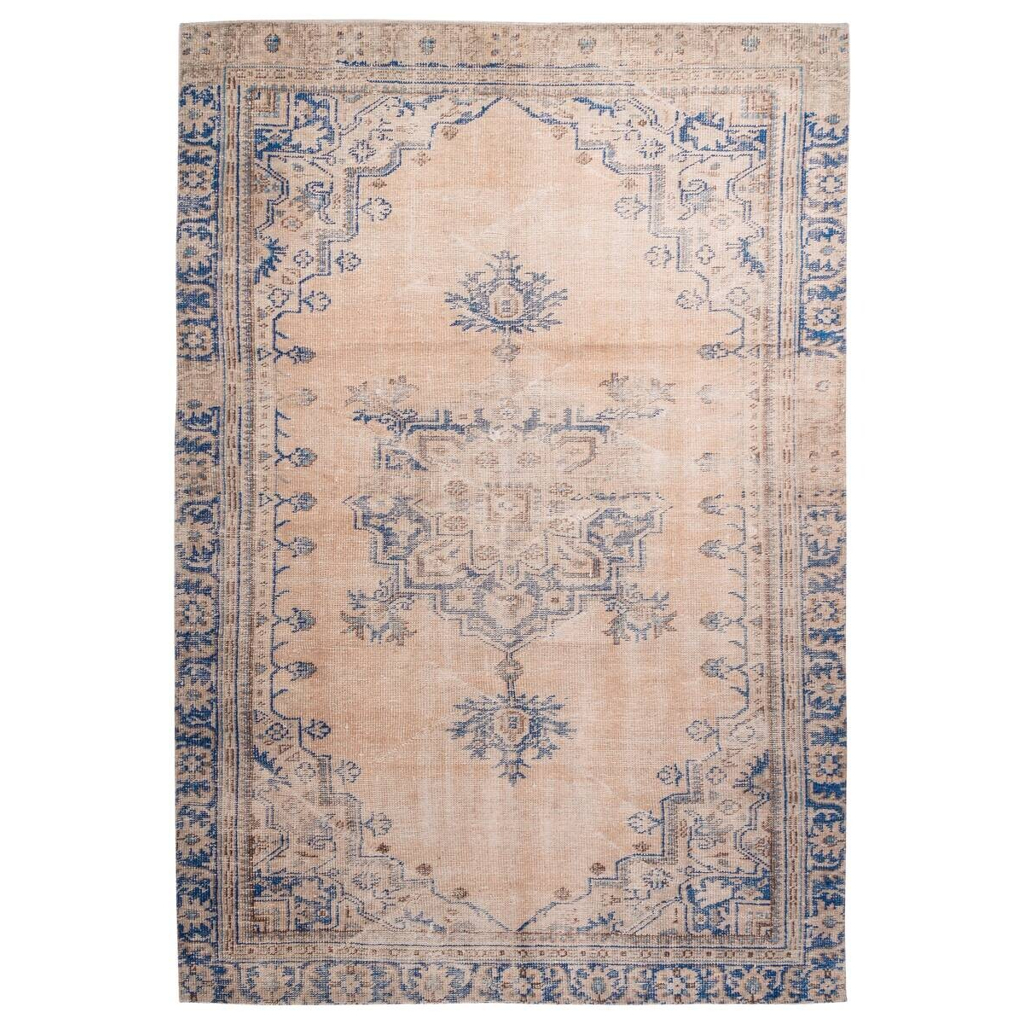 360Living Teppich Vintage blau B/L: ca. 140x200 cm