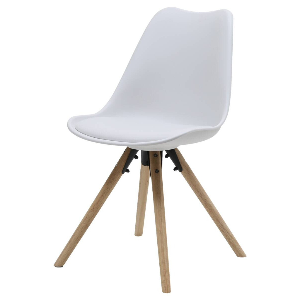 Stuhl Bela weiß Kunststoff B/H/T: ca. 48x83,5x57 cm