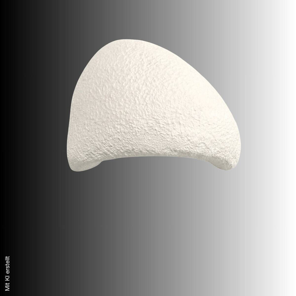 Opviq Wandleuchte weiß Fiberglas Metall B/H/T/L: ca. 30x18x32x30 cm 1 Brennstellen